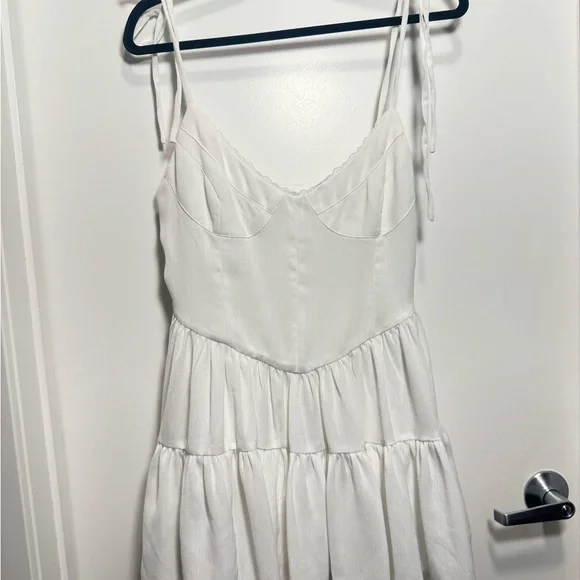 Tiger Mist White Sundress - Picture 3 of 7